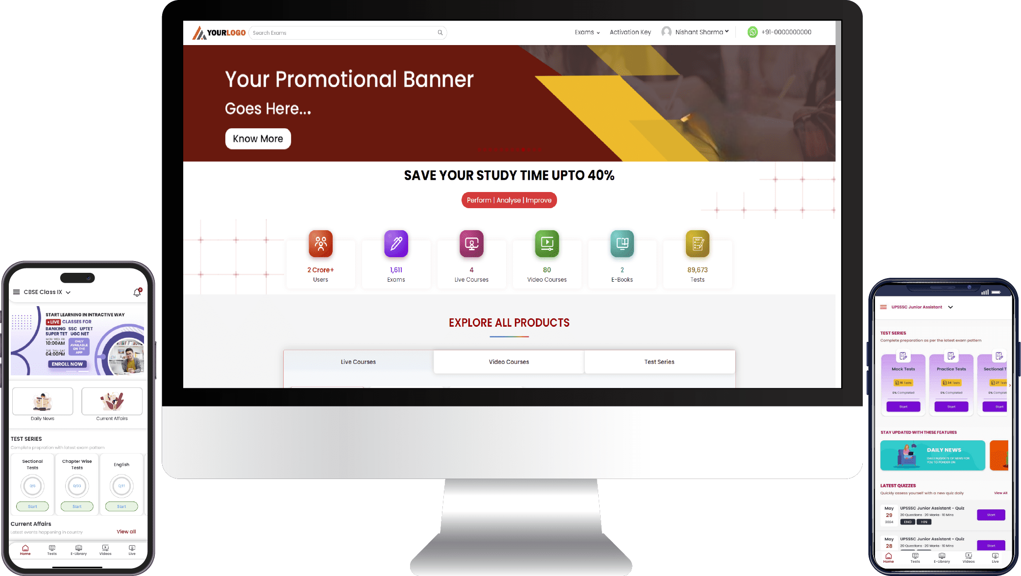 The Project Bharat Global Education single feature